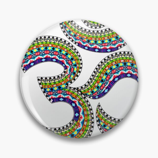 Item preview, Colorful Om Symbol Mandala Dot Art designed and sold by eScaPe-gLitCh.