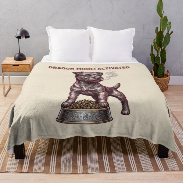 Item preview, Dragon Mode Funny Dog Food Guarding Mythology Dog Funny Dog Owner Gift designed and sold by FurRealStudioCo.