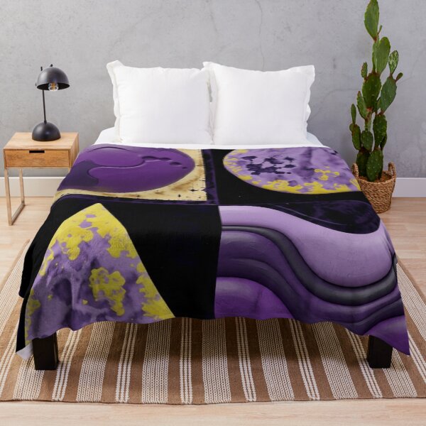Item preview, purple nebula colorful geometric shaped abstract design designed and sold by SmashingDeals.