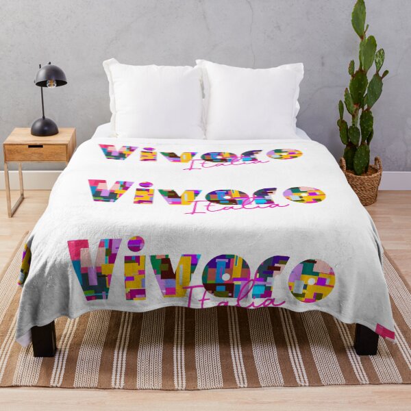 Item preview, Vivaro, Pordenone, Italy, Italia, colorful typography design for travellers designed and sold by Wanderful-roads.