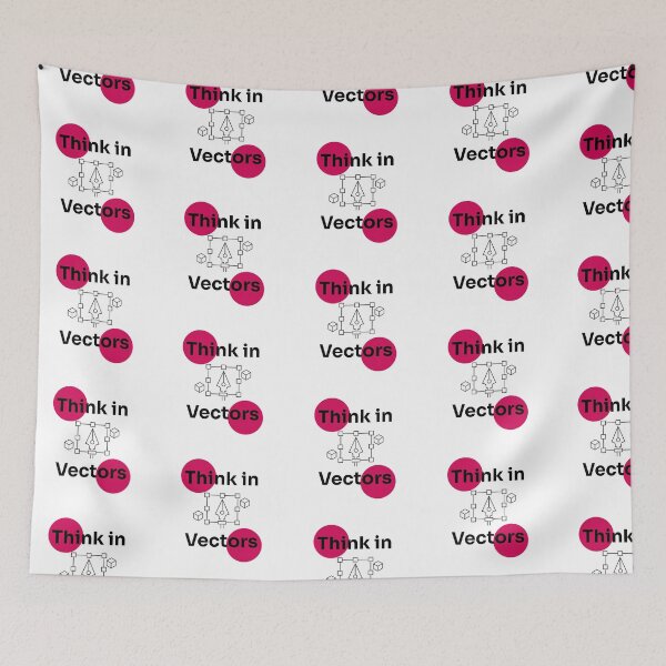 Item preview, Think in Vector T-shirt Design designed and sold by CreativeFrndz.