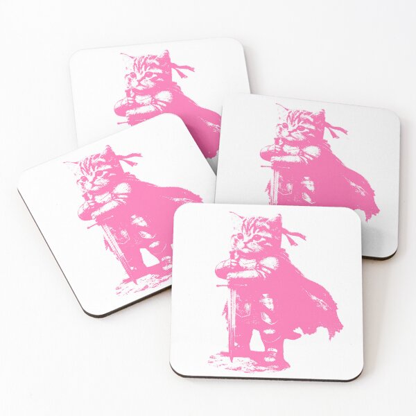 Item preview, Brave Knight Kitten Meme in Pink Style designed and sold by HexRelic.