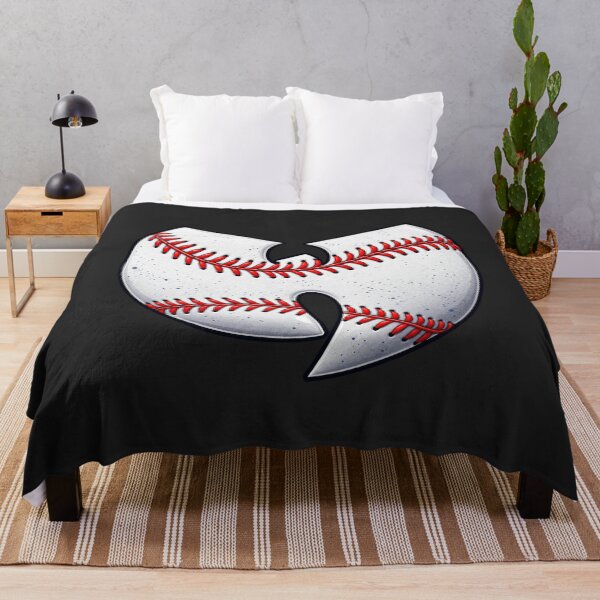 Item preview, Wu Tang Clan Baseball Logo Red Stitches Classic Hip Hop designed and sold by VintageSocArt.