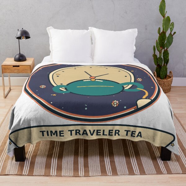 Item preview, Time Traveler Tea – Celestial Teapot and Antique Clock designed and sold by Art Studio Shams.