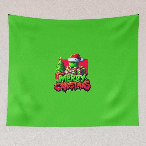 Item preview, Merry Christmas Festive Roblox Avatars Art 1 designed and sold by ARVI'S ART STUDIO.