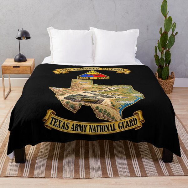 Item preview, 49th Armored Division - TX ARNG - TX Map w Armored Column - 3D - Enhanced designed and sold by Military Insignia Products.