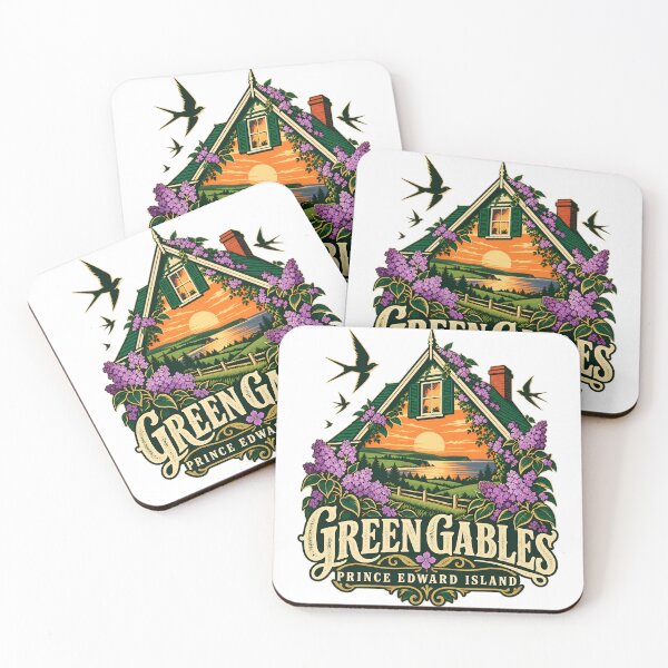 Item preview, Anne of Green Gables: Sunset Gable & Lilacs designed and sold by Fenay Designs.