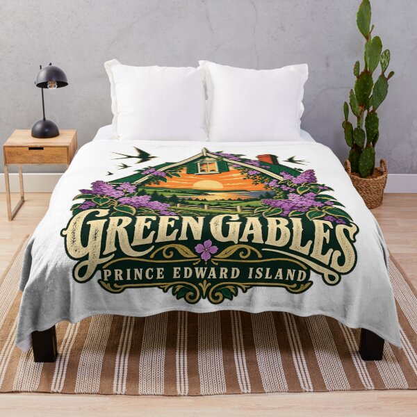 Item preview, Anne of Green Gables: Sunset Gable & Lilacs designed and sold by Fenay Designs.