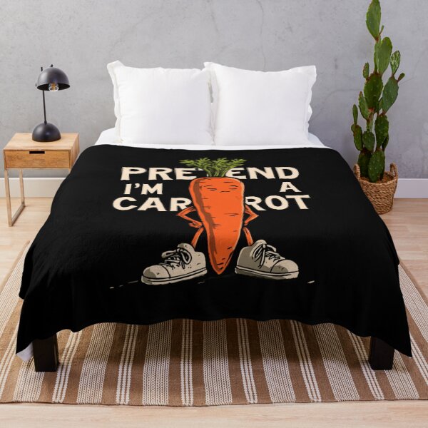 Item preview, Pretend I'm a Carrot – Funny Lazy Halloween Costume designed and sold by DyzioSupply.