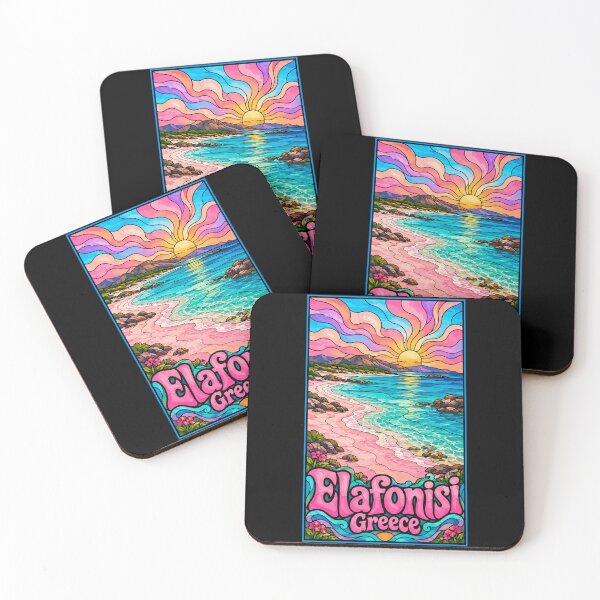 Item preview, Elafonisi Beach Crete Greece Stained Glass Art designed and sold by TomFrontierArt.