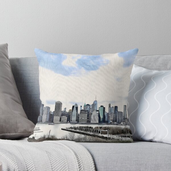 Item preview, Lower Manhattan from Brooklyn designed and sold by Design and the City Art Photos.