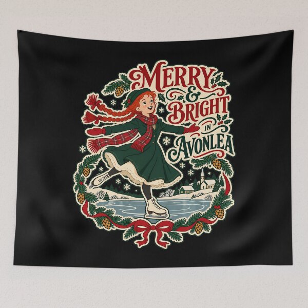 Item preview, Anne of Green Gables: Merry Avonlea Ice Skater designed and sold by Fenay Designs.