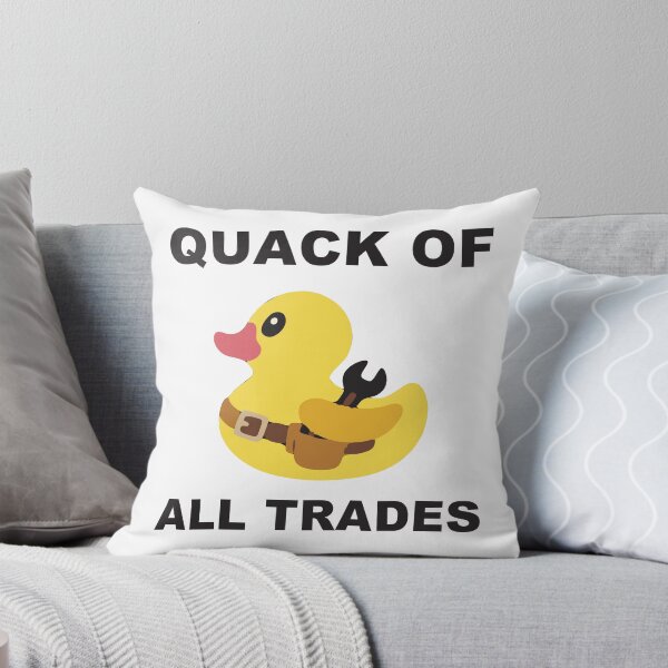 Item preview, Quack Of All Trades - Funny DIY Rubber Duck Pun designed and sold by Ducking Around.