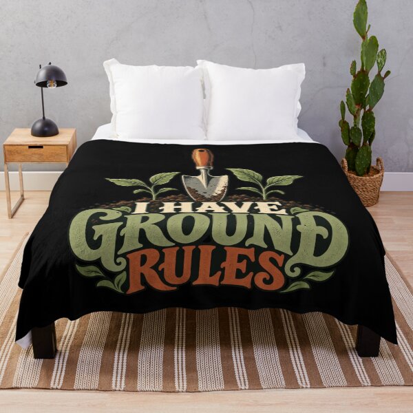 Item preview, Gardening - I Have Ground Rules designed and sold by Good Mood Foundry.
