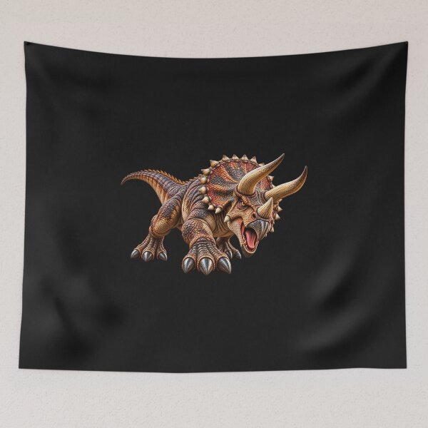 Item preview, Ferocious Triceratops Dinosaur Ready to Attack designed and sold by JAR Designs and Development.