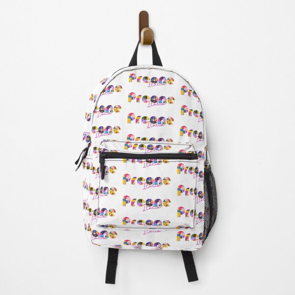 Item preview, Preone, Udine, Italy, Italia, colorful typography design for travellers designed and sold by Wanderful-roads.