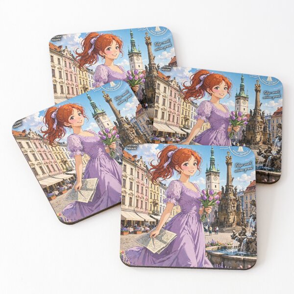 Item preview, Czech Republic — Olomouc — Spring Beneath the Historic Towers designed and sold by DibujandoPorfa.