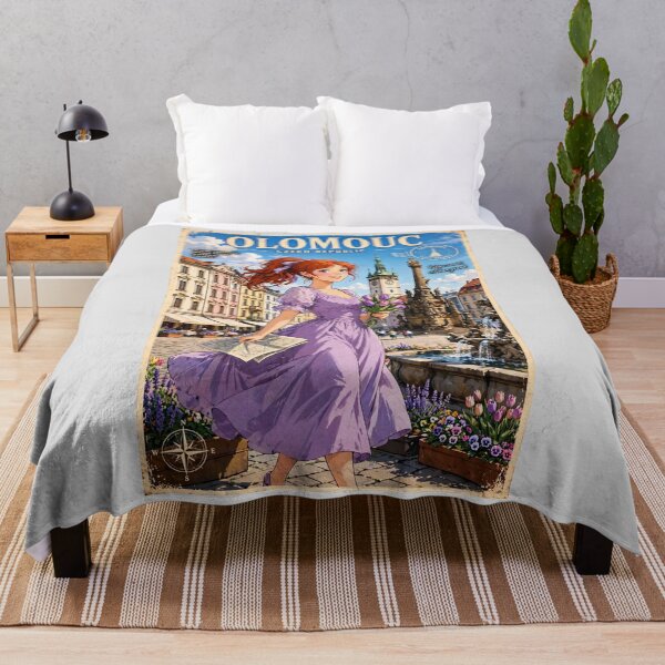 Item preview, Czech Republic — Olomouc — Spring Beneath the Historic Towers designed and sold by DibujandoPorfa.