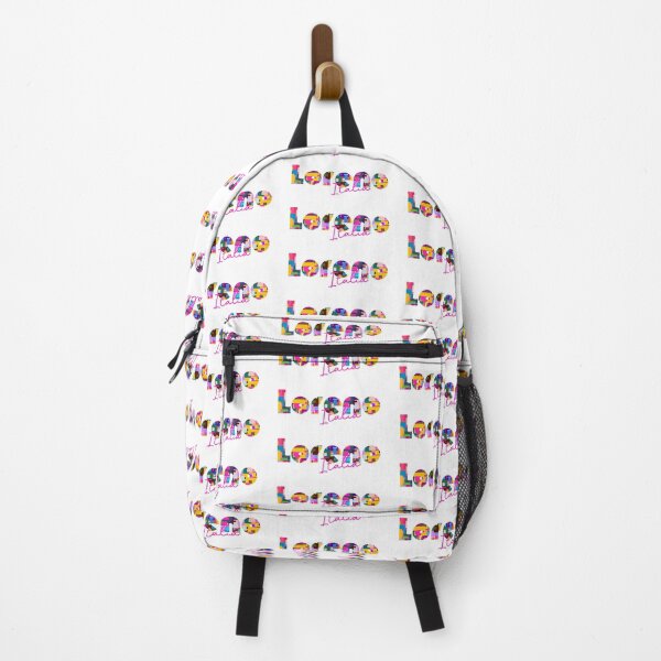 Item preview, Loreno, Ferentillo, Italy, Italia, colorful typography design for travellers designed and sold by Wanderful-roads.