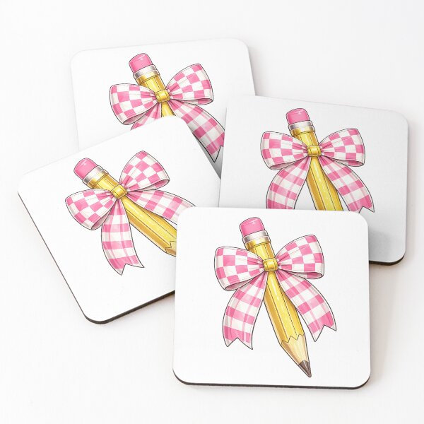 Item preview, Teacher Pencil Bow Back to School Coquette Gift designed and sold by Corvoria.