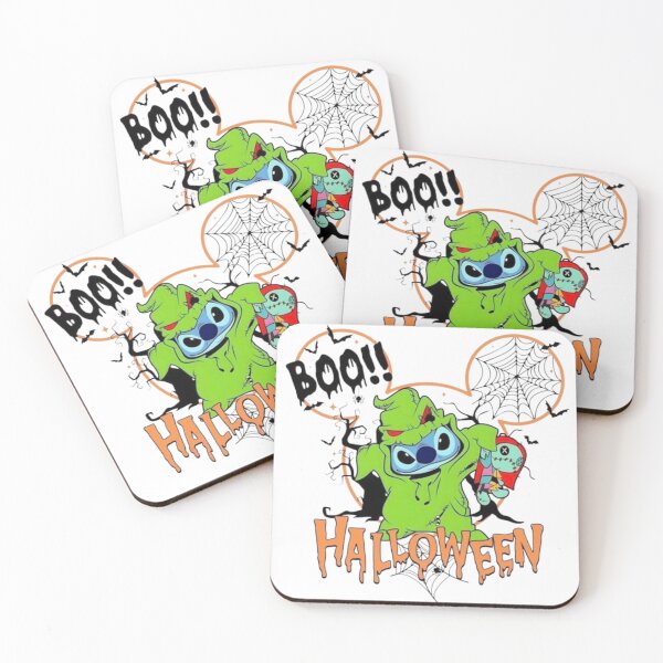 Item preview, Spooky Halloween Cute Stitch Boo Art designed and sold by ARVI'S ART STUDIO.