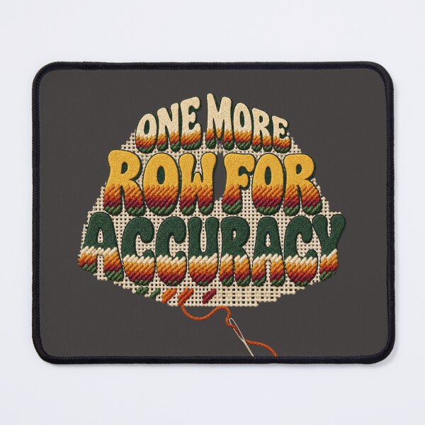 Item preview, One More Row for Accuracy – Vintage Needlepoint Design designed and sold by Golden Era Studio.