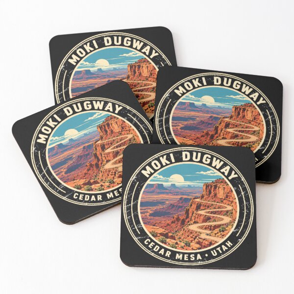 Item preview, Moki Dugway – Utah's Legendary Desert Switchbacks & Canyon Road Adventure designed and sold by CosmicAnomaly.