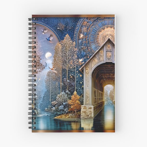 Item preview, Twilight Whispers Abstract Autumn Landscape designed and sold by Dream Mythos Studios.