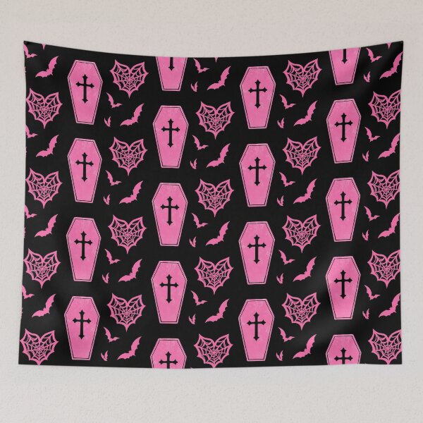 Item preview, Gothic Pink Halloween Set Horror Vibe designed and sold by HexRelic.