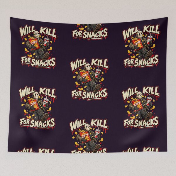 Item preview, Will Kill For Snacks designed and sold by FrightDay.