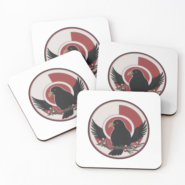 Item preview, Stylized Black Bird Christmas designed and sold by For-Cat Studio.