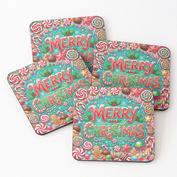 Item preview, Merry Christmas Cute Candy Land Festive Holiday designed and sold by Shakira & Sahir Press Alliance.