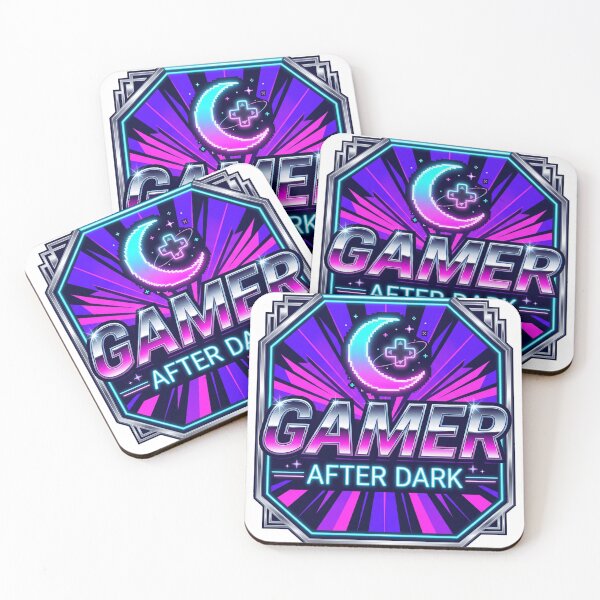 Item preview, Gamer After Dark Chrome Neon Retro Gaming designed and sold by GTA-6.