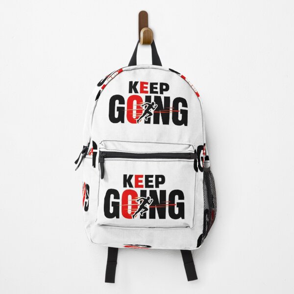 Item preview, Keep Going Motivational Typography – Never Give Up Inspirational Art designed and sold by Tee-Show.
