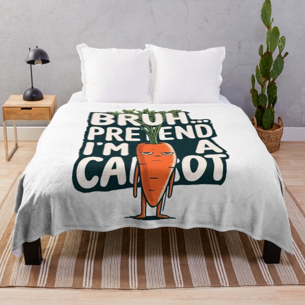 Item preview, Pretend I'm a Carrot – Funny Lazy Halloween Costume designed and sold by DyzioSupply.