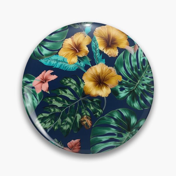 Item preview, Exotic Jungle Palm Leaf Botanical Seamless Pattern 04 designed and sold by The Design Asset Station.
