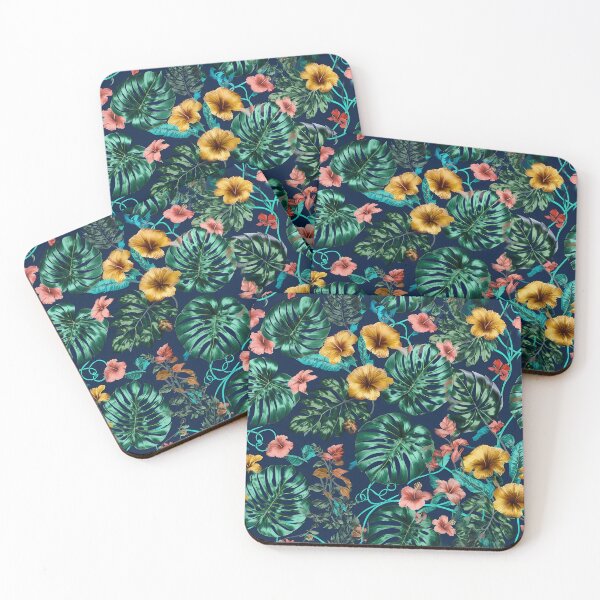 Item preview, Exotic Jungle Palm Leaf Botanical Seamless Pattern 04 designed and sold by The Design Asset Station.