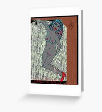 JUST HANGING AROUND Greeting Card