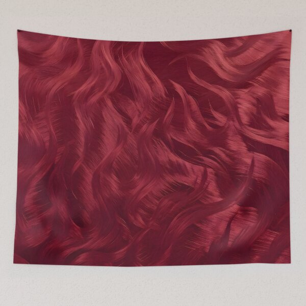 Item preview, Brushed Red Metallic Flames Abstract designed and sold by Sybille-Yates.