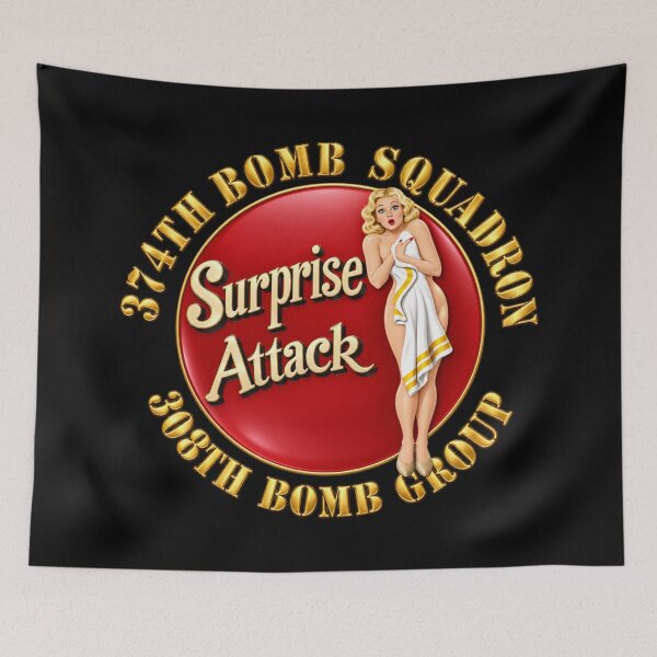 Item preview, AAC - 374th BS - 308th BG - Surprise Attack - 3D - Enhanced designed and sold by Military Insignia Products.