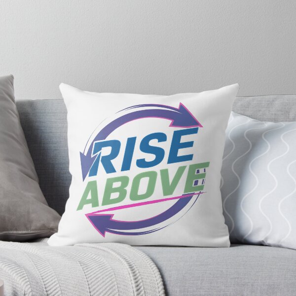 Item preview, Rise Above Bold Motivational Typography designed and sold by Unruly Charm Co..