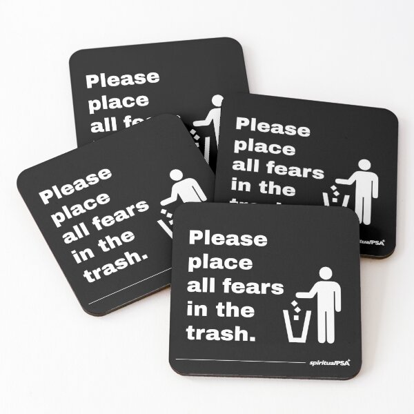 Item preview, Please Place All Fears in the Trash // Spiritual PSA designed and sold by spiritualPSA✧.