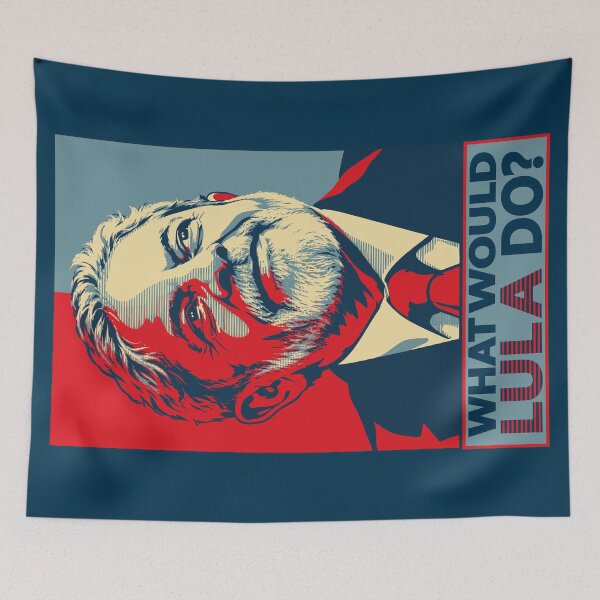 Item preview, What Would Lula Do? – Lula da Silva Presidente Retro Pop Art Portrait designed and sold by Groenendijk.