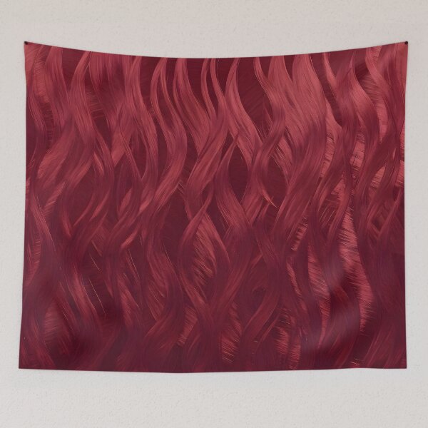 Item preview, Brushed Red Metallic Flames Abstract designed and sold by Sybille-Yates.