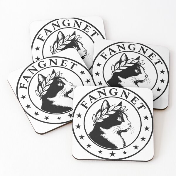 Item preview, FangNet Seal – Laurel Cat Emblem designed and sold by chadmius.