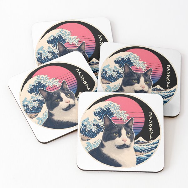 Item preview, Fang and the Great Wave – ファングネット designed and sold by chadmius.