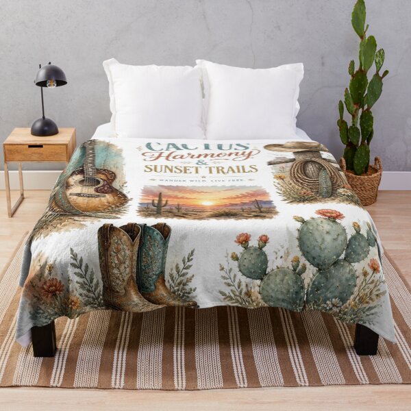 Item preview, Cactus Harmony and Sunset Trails designed and sold by EdicrisR.