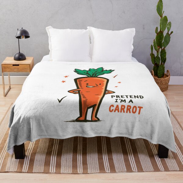 Item preview, Pretend I'm a Carrot – Funny Lazy Halloween Costume designed and sold by DyzioSupply.