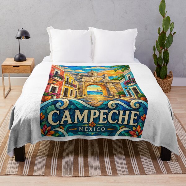 Item preview, Campeche - Mexico designed and sold by StudioRedKoala.