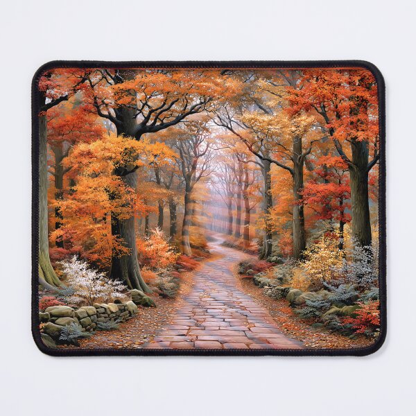 Item preview, The Amber Pilgrimage Autumn Abstract designed and sold by Dream Mythos Studios.